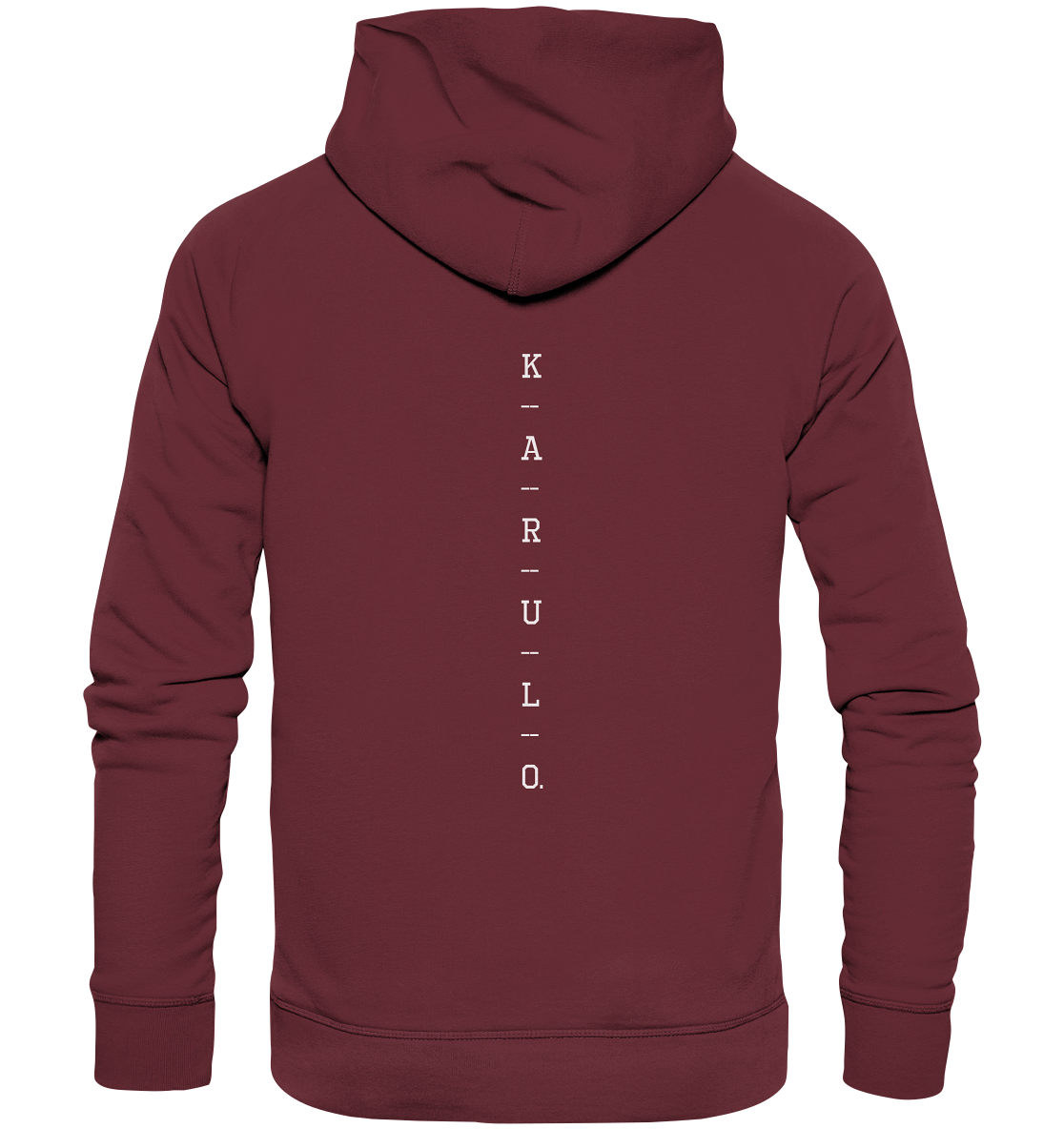 Karulo Backprint Letters (GRAVIS HOODIE)