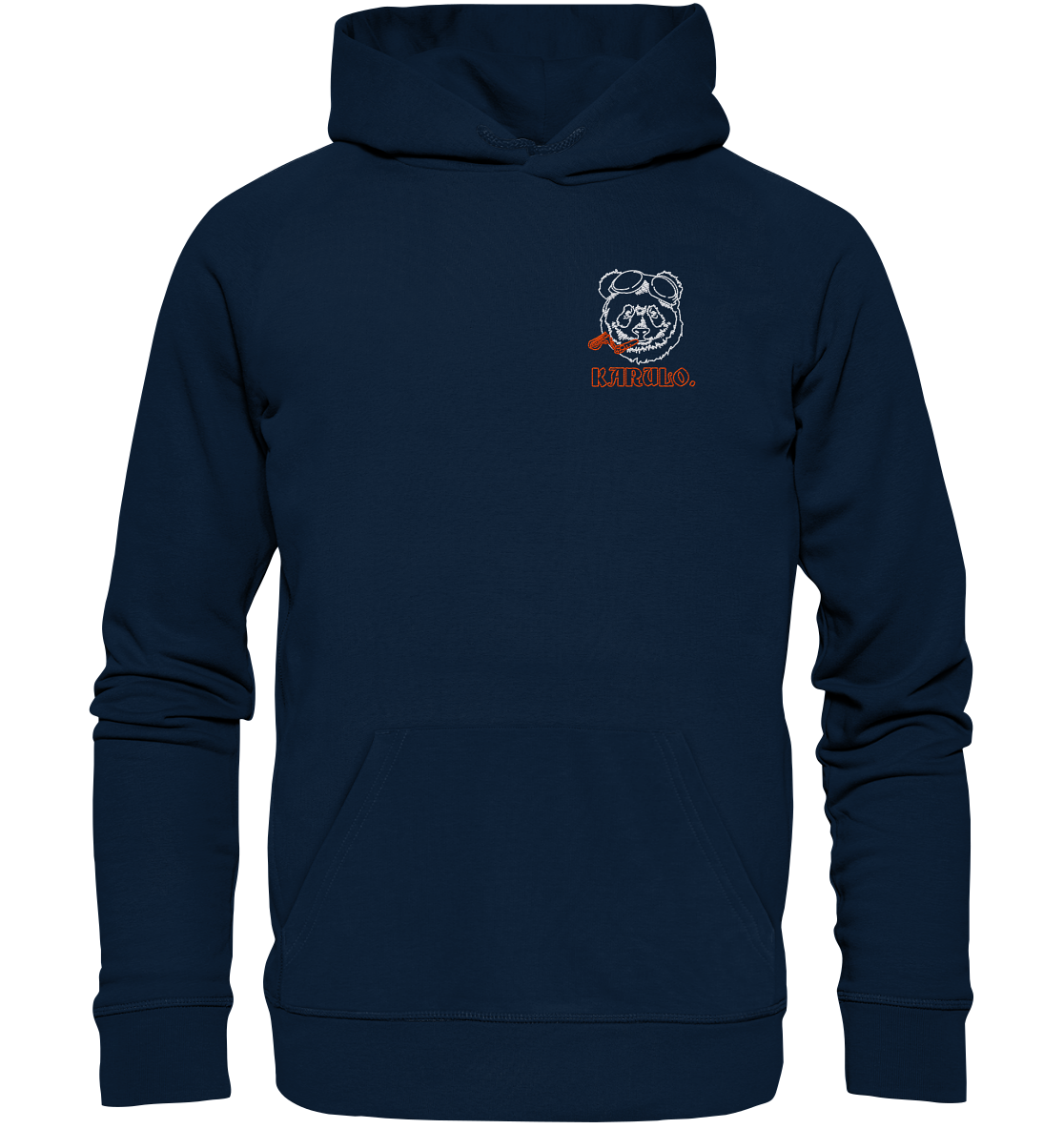 Karulo Classic Outlines (STICK - GRAVIS HOODIE) - Organic Hoodie (Stick)